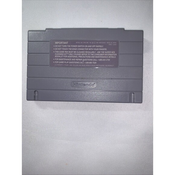 Vintage SNES Super Nintendo - POPULOUS - CIB Video Game Cartridge Only - Picture 3 of 10